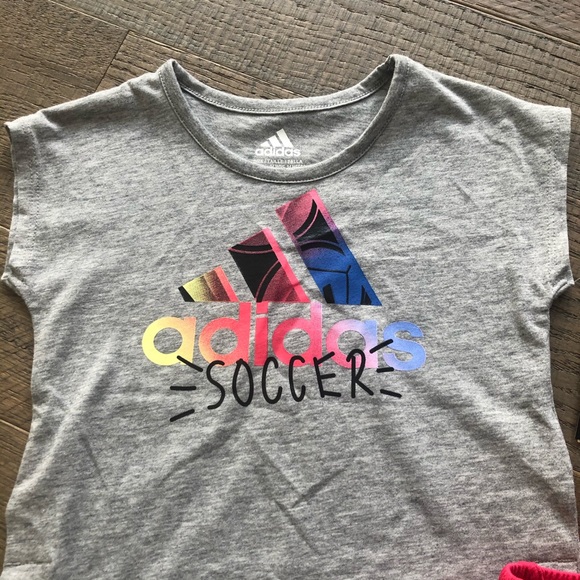 Adidas Baby Girl Soccer Outfit - Picture 2 of 3